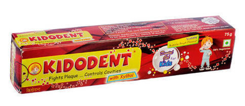 Kidodent fluoridated medicated oral gel toothpaste for kids 