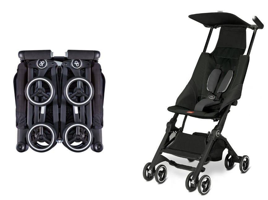 Pockit compact travel stroller
