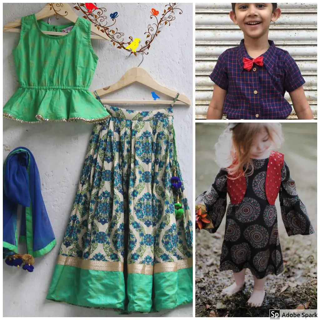 Three amazing online stores to buy Indian clothing for kids - Anu Chi Aai