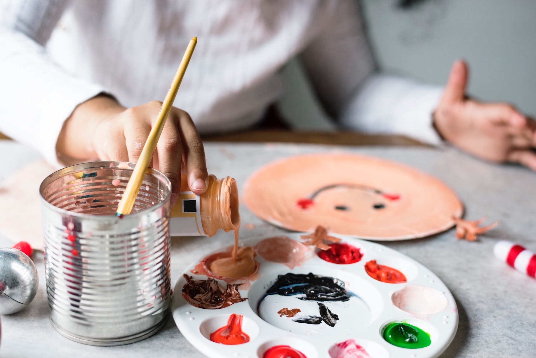 colouring and painting is a fun and creative activity for kids