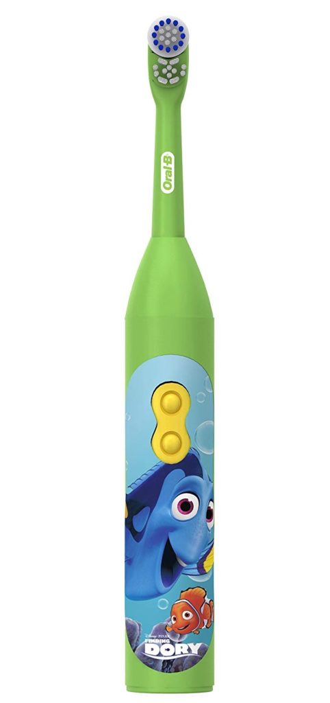 OralB electric toothbrush for babies above 3 years of age
