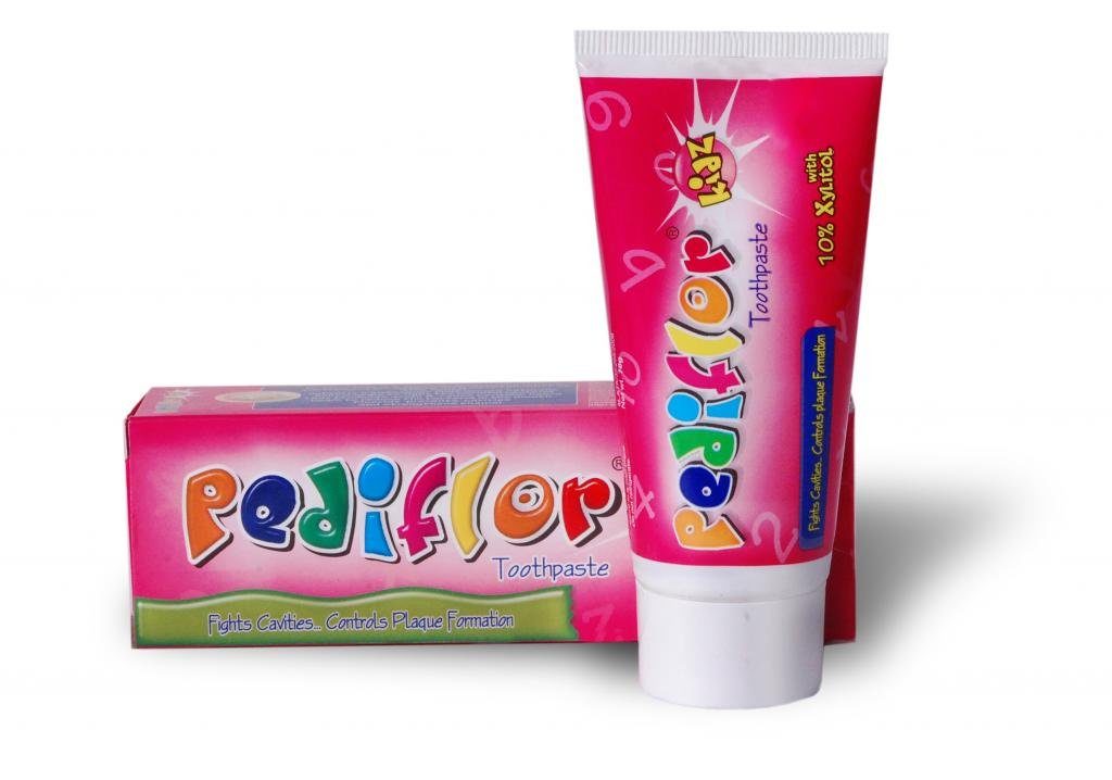 Pediflor kids toothpaste with fluoride