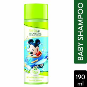 Biotique baby shampoo cleanse your baby's hair and it is made of natural ingredients