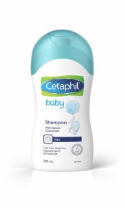 Cetaphil Baby Shampoo made with milder chemicals that don't harm your baby's delicate skin