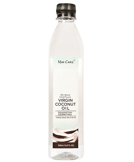 Maxcare Virgin Coconut Oil is extracted from pure coconut milk and is 100 percent natural